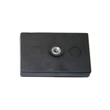 NdFeB Rect. Rubber 43x31x6mm Neodymium Rubber-Coated Rectangular Magnet , 1x M4 - Sale Item , Eclipse Magnetics Ltd