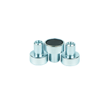 Ferrite Shallow Pot Magnets – Threaded Hole Mounting Magnets , Ø13x4.5mm Magnet , Eclipse Magnetics Ltd