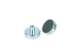 Ferrite Shallow Pot Magnets – Threaded Hole Mounting Magnets , Ø32x7mm Magnet , Eclipse Magnetics Ltd