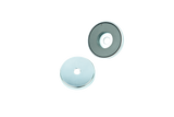 Ferrite Shallow Pot Magnets – Mounting Hole Holding Magnets , Ø50x10mm Magnet , Eclipse Magnetics Ltd