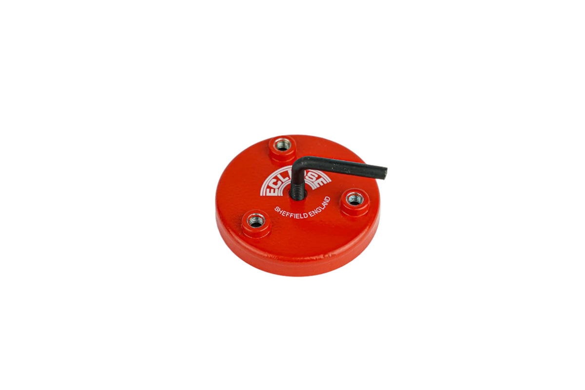 Ferrite Limpet Pot Magnets with Removable Jack , Ø66x10.7mm Magnet , Eclipse Magnetics Ltd