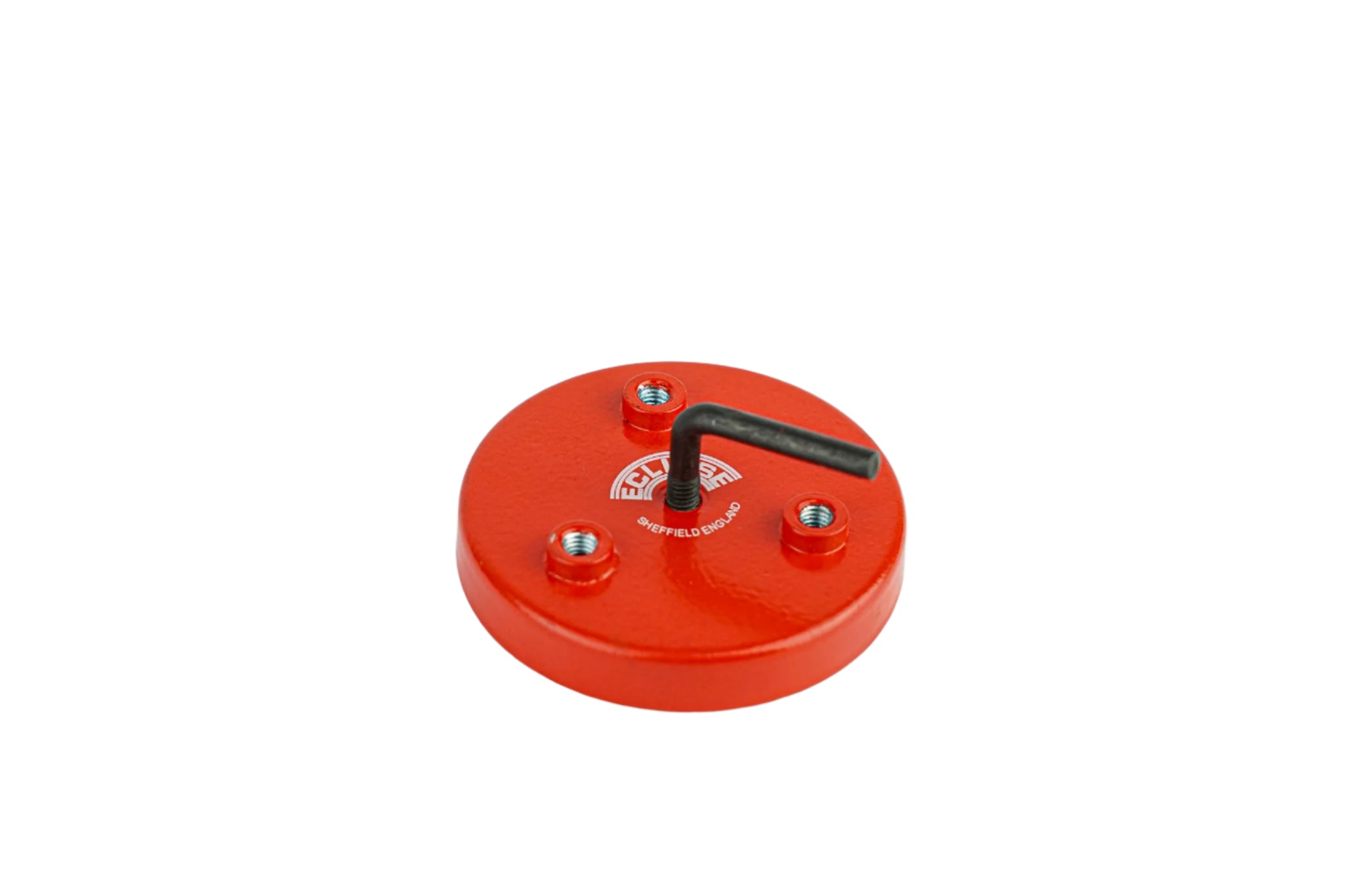 Ferrite Limpet Pot Magnets with Removable Jack , Ø76x12.5mm Magnet , Eclipse Magnetics Ltd