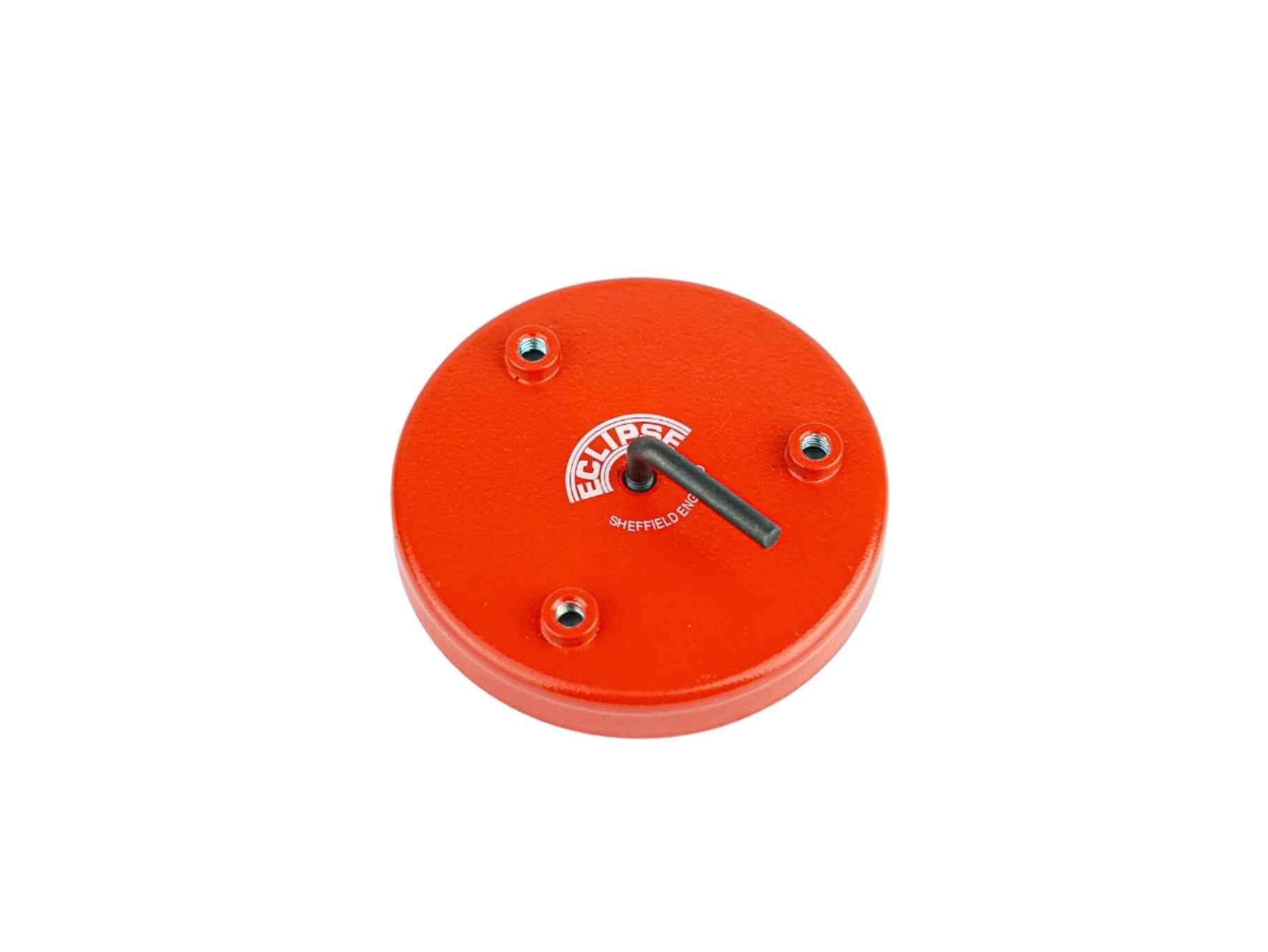 Ferrite Limpet Pot Magnets with Removable Jack , Ø100x15.5mm Magnet , Eclipse Magnetics Ltd