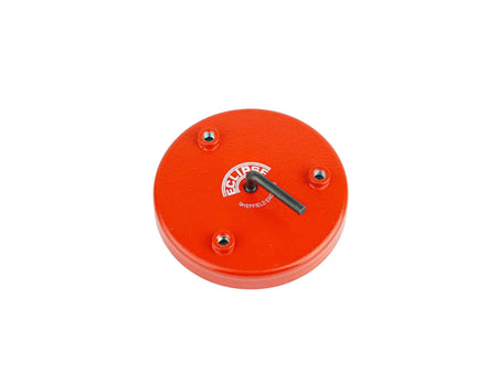 Ferrite Limpet Pot Magnets with Removable Jack , Ø100x15.5mm Magnet , Eclipse Magnetics Ltd