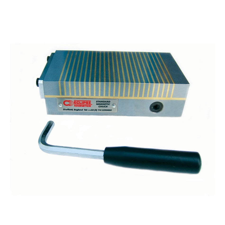 Rectangular Fine Pole Magnetic Chuck / 150 × 450 × 50 mm & 150 × 350 × 50 , 150x450x50mm - Sale Item , Eclipse Magnetics Ltd