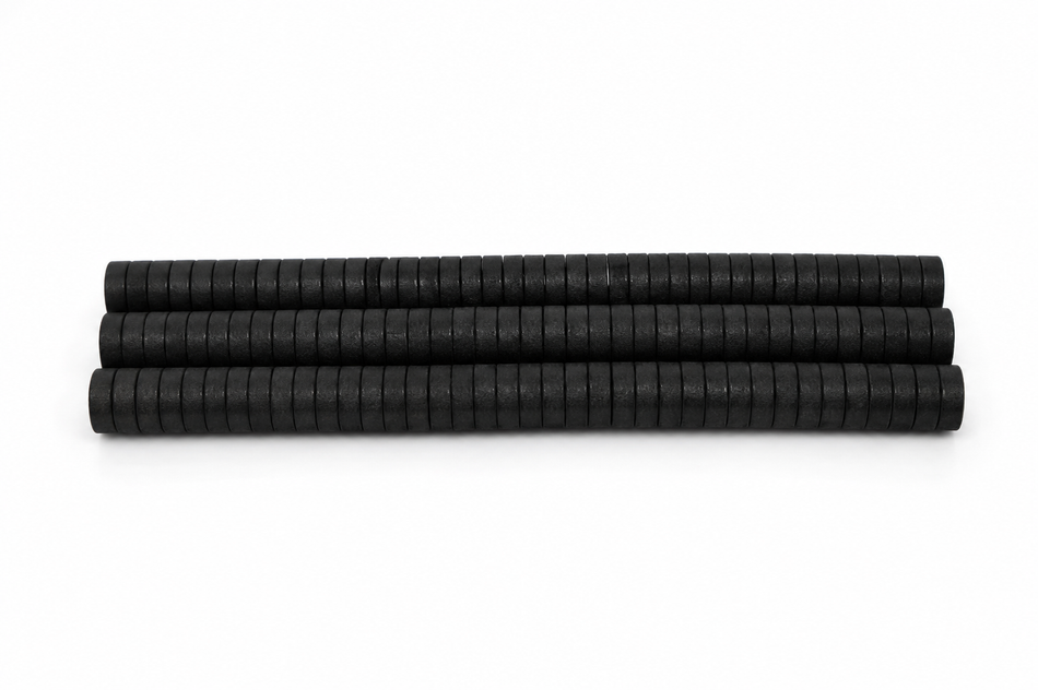 Ferrite Ring Magnets 14mm OD x 5mm ID x 5mm | Pack of 10 | Eclipse Magnetics , , Eclipse Magnetics Ltd