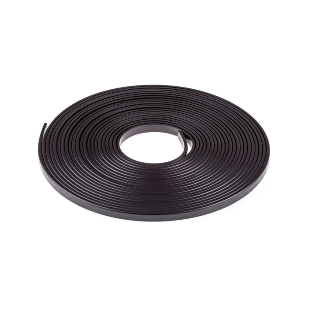 Flexible Magnetic Strip, Black, 10m, Available in 3 Width Types , 9.5x3.6mmx10m Display , Magnetic Extrusion