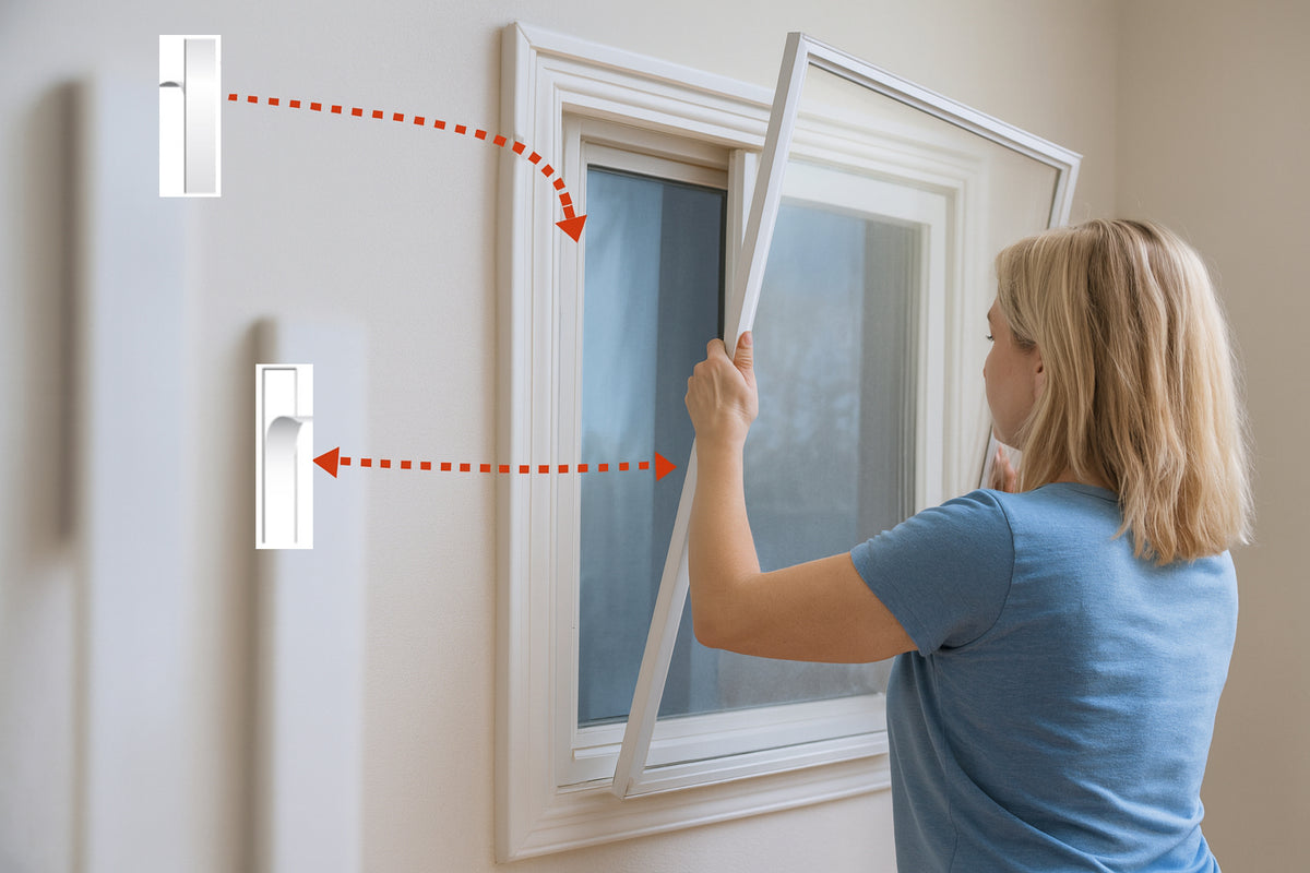 Magnetic Mount Secondary Glazing Kit – For Glazing, Screens, Draft Control, Displays , , Eclipse Magnetics Ltd