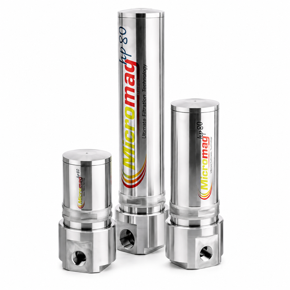 Micromag HP80 High Pressure Magnetic Filter Stainless Steel - Request Quote , , Eclipse Magnetics Ltd