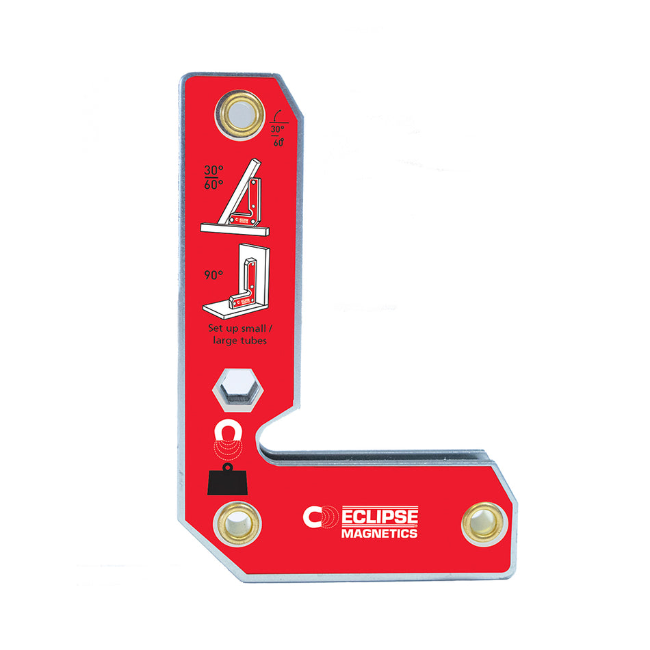 90 Degree Inside/Outside Clamp Large , Magnetic Welding Aids , Eclipse Magnetics Ltd