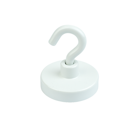 Neodymium Shallow Pot with Hook , Magnet , Eclipse Magnetics Ltd