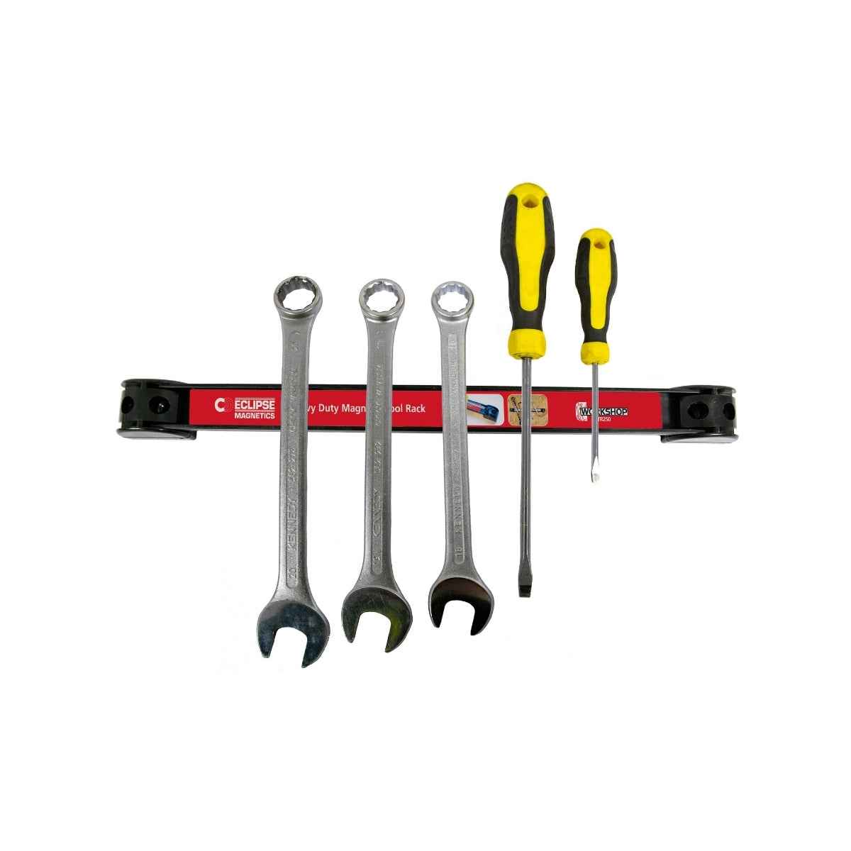 Magnetic Tool Rack – Heavy Duty Wall Mounted Storage , 345mm , Eclipse Magnetics Ltd