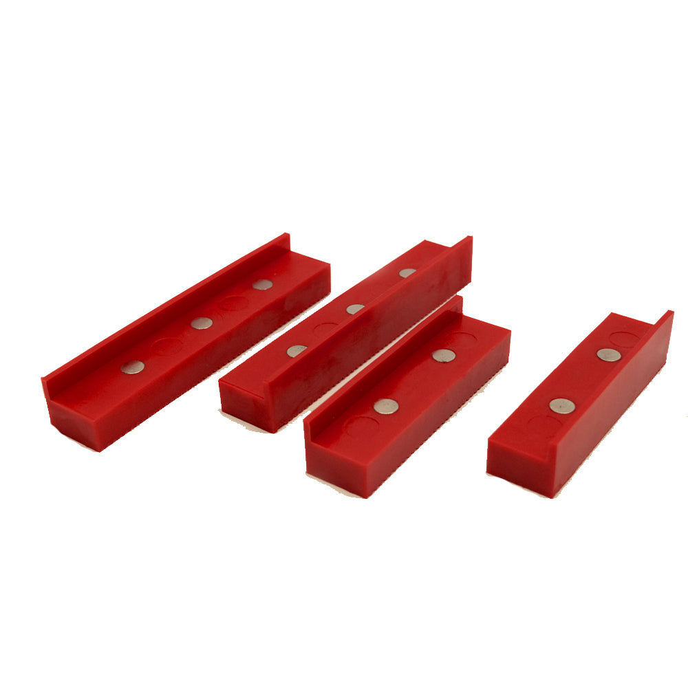 Magnetic Soft Vice Jaw Protectors , 113x25x28 , Eclipse Magnetics Ltd