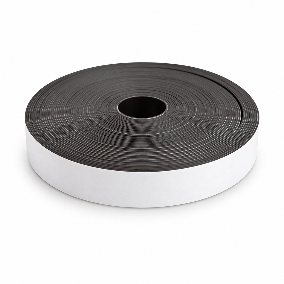 Self-Adhesive Magnetic Tape | 7.5mm–25.4mm Wide | 1m–30m Rolls , Magnetic Tapes , Eclipse Magnetics Ltd