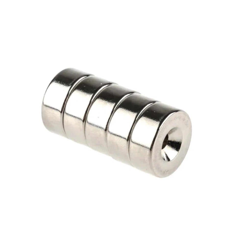 Neodymium Ring Magnets NdFeB Ring Magnetic Disc for Industrial and DIY Use , Ø19x7.6mm (Pack of 5) - Sale Item Magnet , Eclipse Magnetics Ltd