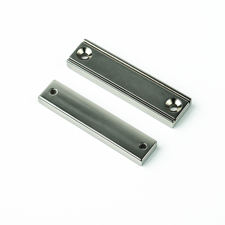 Neodymium Channel Magnets – High-Strength Mounting Solution , 60mm (Pack of 3) Magnet , Eclipse Magnetics Ltd