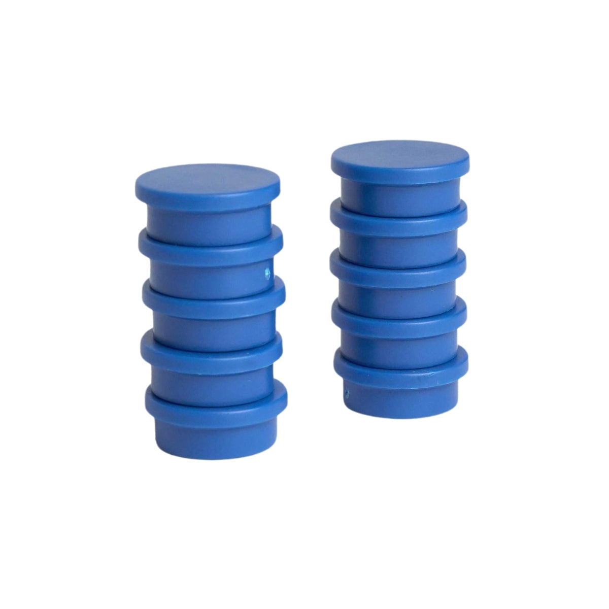 Set of 10 Bright Marker Magnets- Multiple Colours – Perfect for Home, Office or Classroom Use , Blue , Eclipse Magnetics Ltd