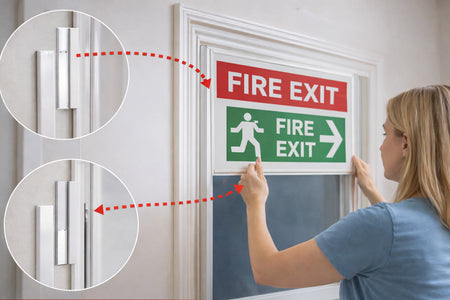 Magnetic Mount Secondary Glazing Kit – For Glazing, Screens, Draft Control, Displays , , Eclipse Magnetics Ltd