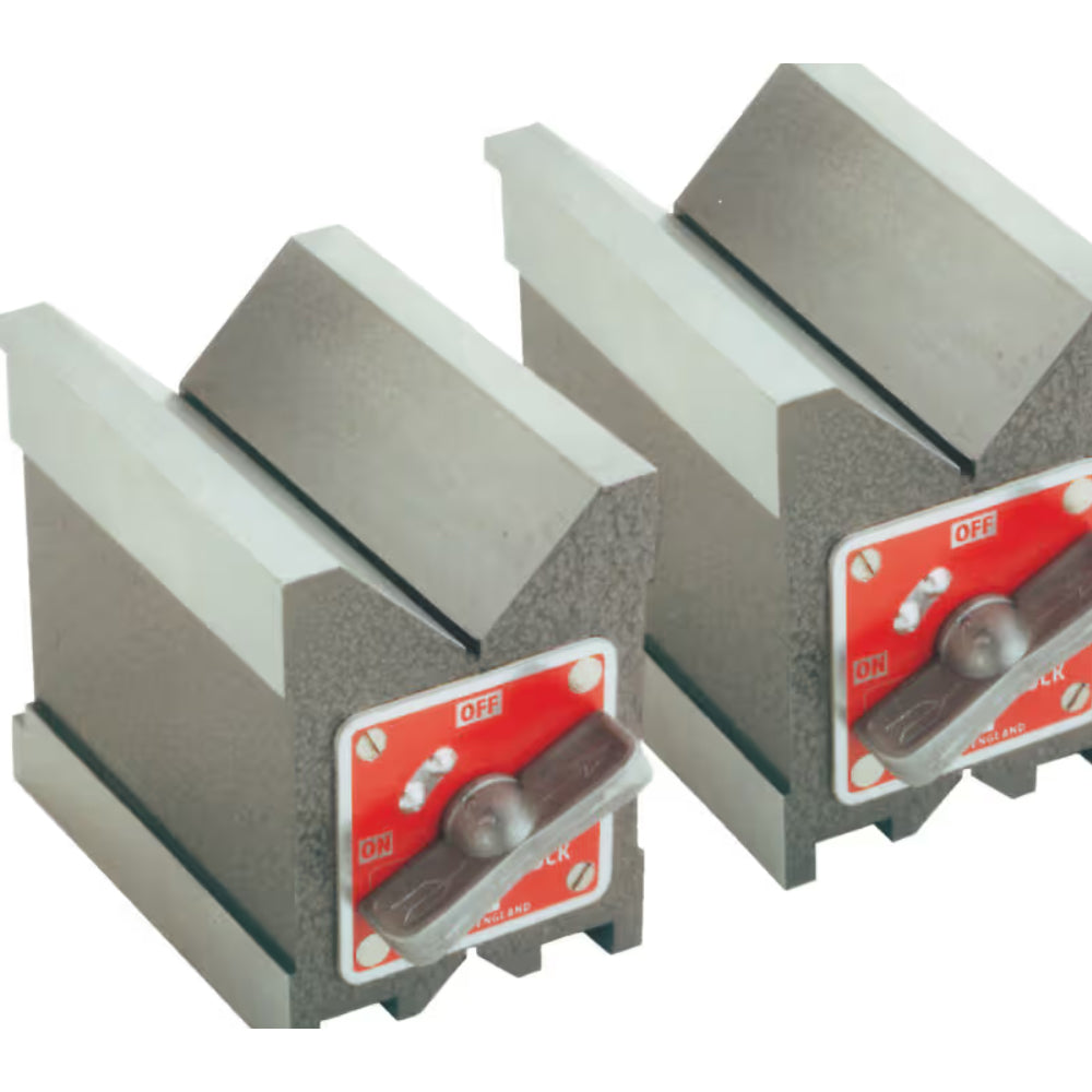 V Block Precision Workholding Tool for Machining, Inspection and Layout Applications , Magnetic V Blocks , Eclipse Magnetics Ltd