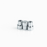 Neodymium Shallow Pot Magnets with Internal Thread – High Strength N35 , 8mm Magnet , Eclipse Magnetics Ltd