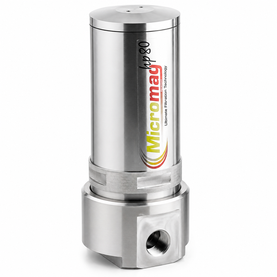 Micromag HP80 High Pressure Magnetic Filter Stainless Steel - Request Quote , , Eclipse Magnetics Ltd