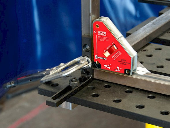 Switchable Magnetic Welding Clamps – Quick-Set Magnetic Angle Holders , Magnet Clamp , Eclipse Magnetics Ltd